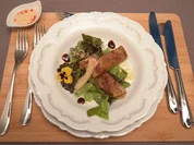 Knusprige Röllchen und frischer Salat - Rezept - Bild Nr. 2