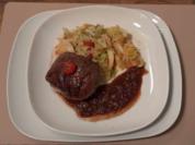 Rinderfilet an Vanille-Spitzkohl - Rezept - Bild Nr. 16831