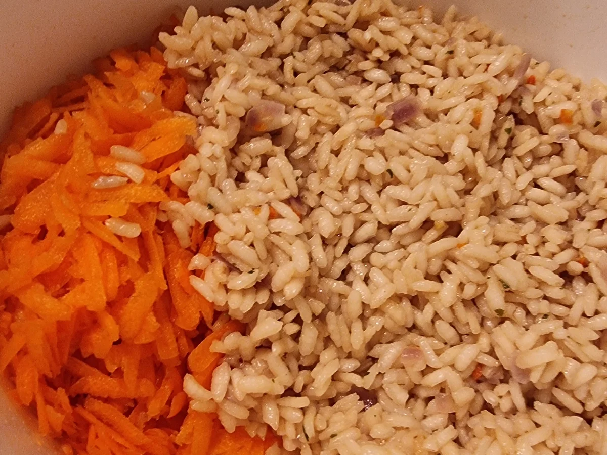 Risotto-Reis-Puffer mit Kräuterquark - Rezept - Bild Nr. 16837