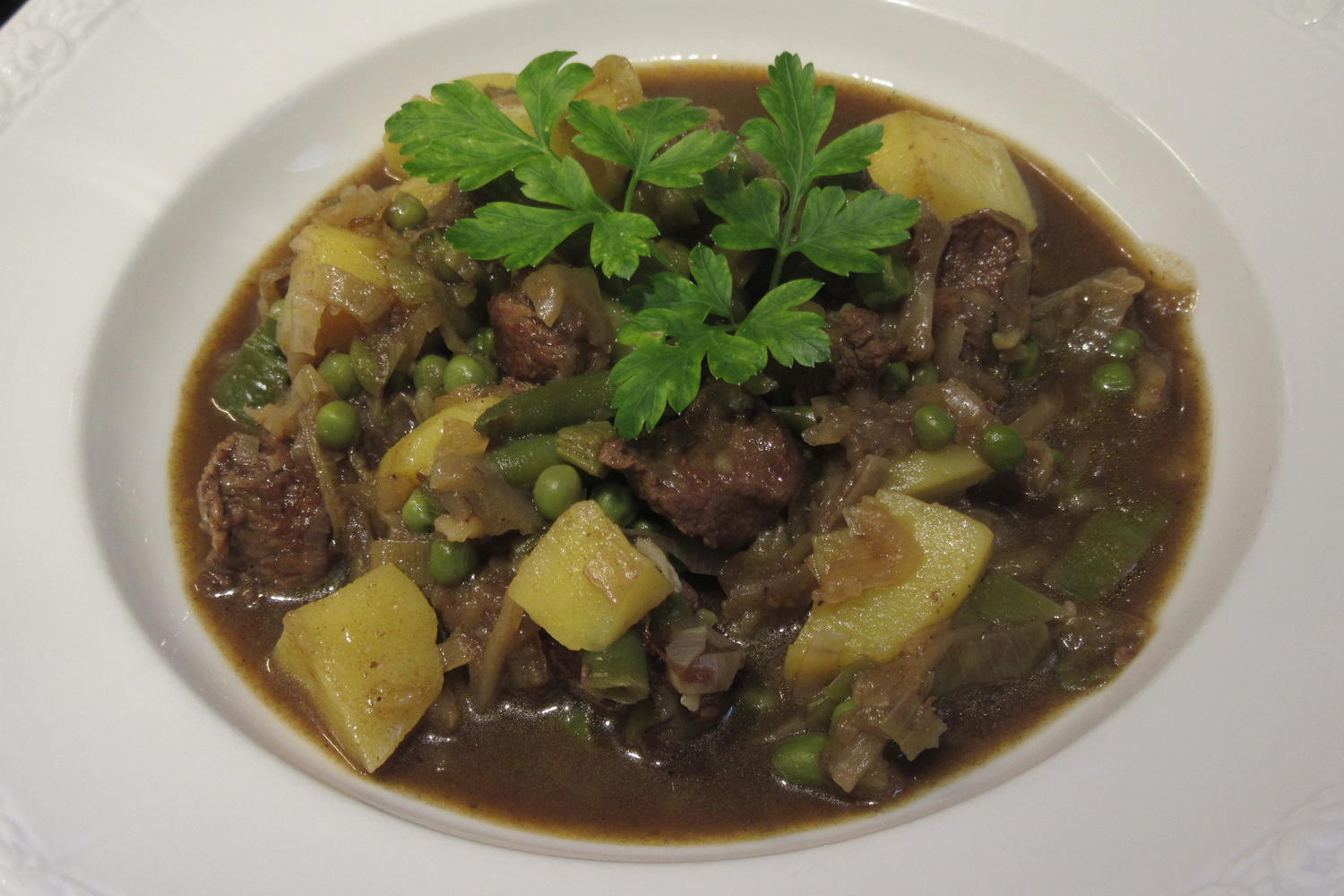 Eintopf: Gemüseeintopf mit Wildfleisch - Rezept - kochbar.de