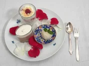 Himbeertiramisu mit Schokomousse und Limettensorbet - Rezept - Bild Nr. 16846