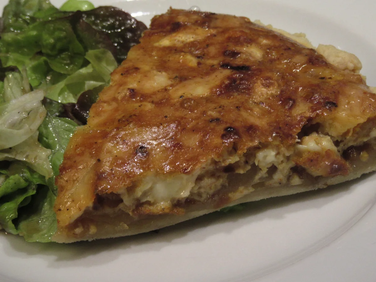 Rezept: Pikantes Backen: Tarte mit Camembert und Birnen 2.0 Bild Nr. 16846 Pikantes Backen: Tarte mit Camembert und Birnen 2.0 - Rezept - Bild Nr. 16846