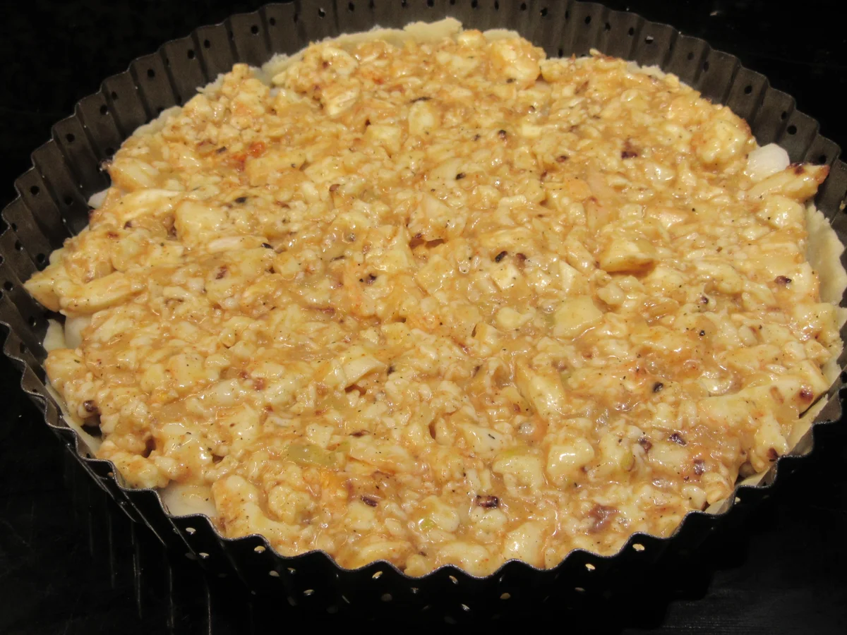 Rezept: Pikantes Backen: Tarte mit Camembert und Birnen 2.0 Bild Nr. 16849 Pikantes Backen: Tarte mit Camembert und Birnen 2.0 - Rezept - Bild Nr. 16849