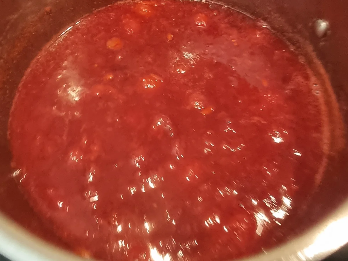 Rezept: Trauben-Rotwein-Konfitüre Bild Nr. 16852 Trauben-Rotwein-Konfitüre - Rezept - Bild Nr. 16852