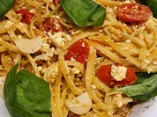 Tomaten-Feta-Nudeln aus dem Ofen - Rezept - Bild Nr. 16857