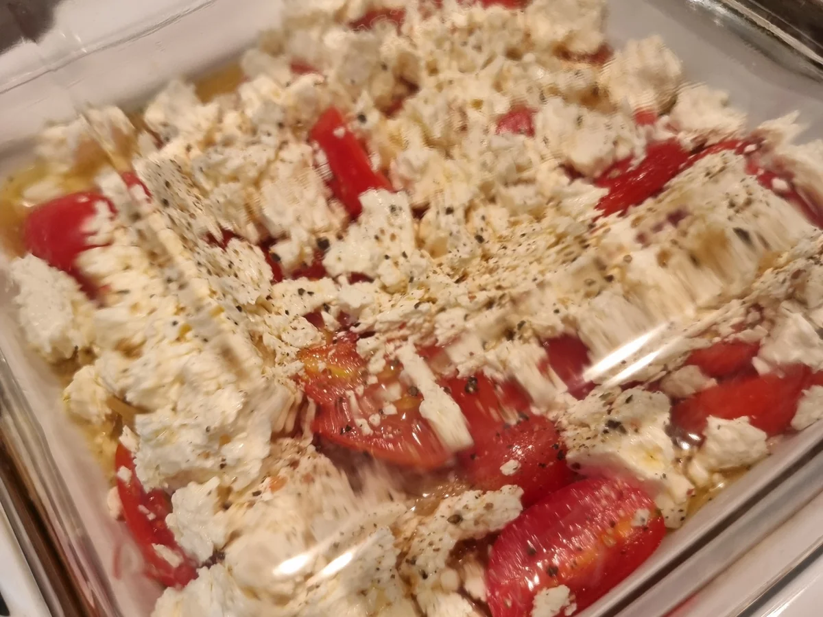 Rezept: Tomaten-Feta-Nudeln aus dem Ofen Bild Nr. 16862 Tomaten-Feta-Nudeln aus dem Ofen - Rezept - Bild Nr. 16862