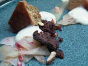 Schoko-Matcha-Tarte mit Vanille-Creme und Birne - Rezept - Bild Nr. 2