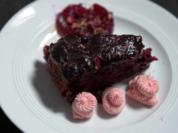 Schokoladenkuchen mit roter Bete und Schokoganache - Rezept - Bild Nr. 16857