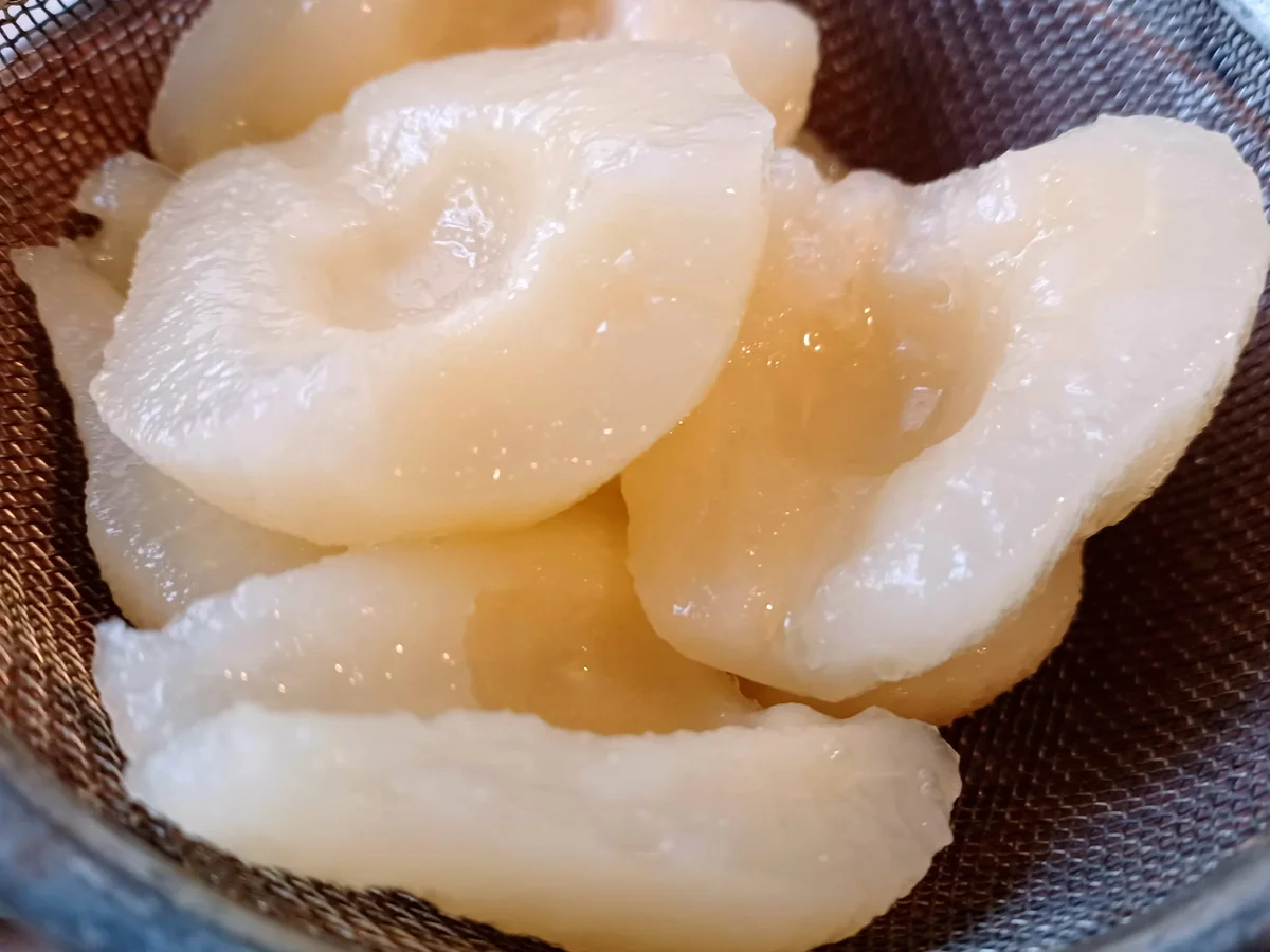 Rezept: Rehrücken mit Birnen Bild Nr. 16868 Rehrücken mit Birnen - Rezept - Bild Nr. 16868