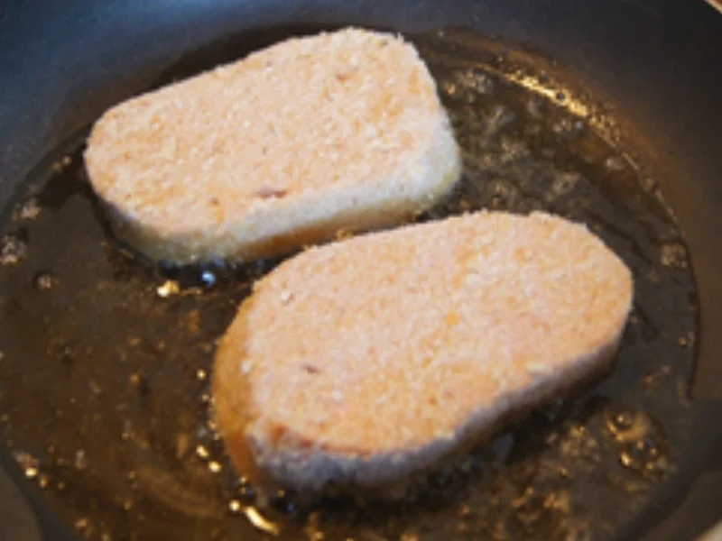 Gebratener Leberkäse mit Honig-Möhrenblüten und Kartoffelgratin - Rezept - Bild Nr. 16866