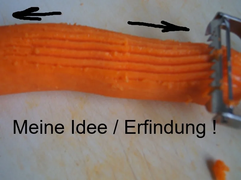 Gebratener Leberkäse mit Honig-Möhrenblüten und Kartoffelgratin - Rezept - Bild Nr. 16867