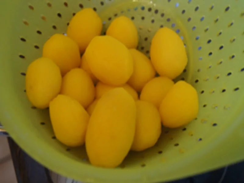 Eier in Sahne-Senf-Sauce mit geräucherten Lachs und Drillingen - Rezept - Bild Nr. 7