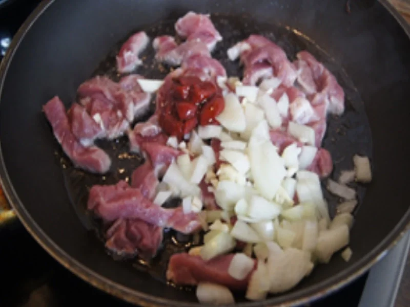 Rezept: Schweinefilet-Steinpilz-Pfanne mit Drillingen Bild Nr. 16870 Schweinefilet-Steinpilz-Pfanne mit Drillingen - Rezept - Bild Nr. 16870