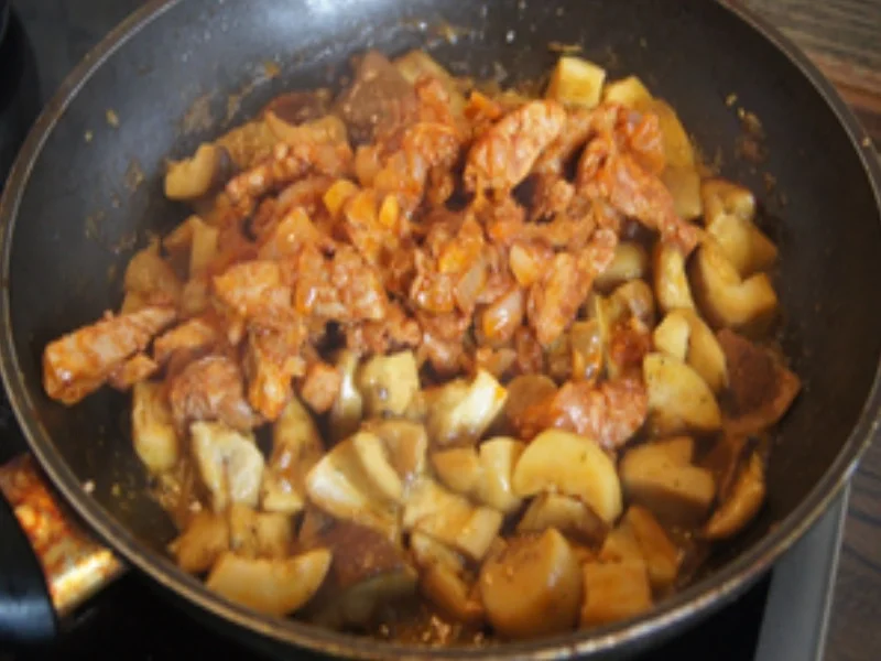 Rezept: Schweinefilet-Steinpilz-Pfanne mit Drillingen Bild Nr. 16875 Schweinefilet-Steinpilz-Pfanne mit Drillingen - Rezept - Bild Nr. 16875