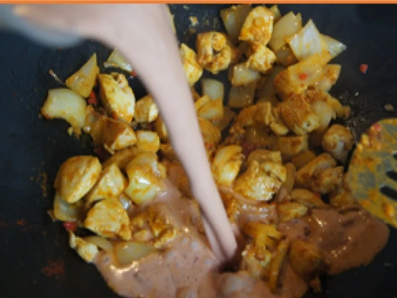 Hähnchenbrustfilet-Curry mit Basmatireis - Rezept - Bild Nr. 16871