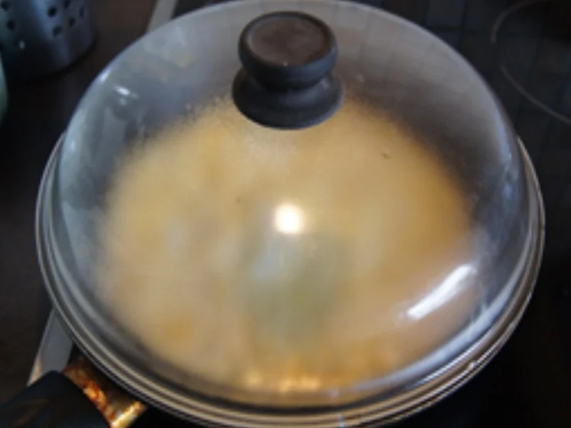 Steinpilz-Schinken-Omelett mit Pimentos - Rezept - Bild Nr. 7