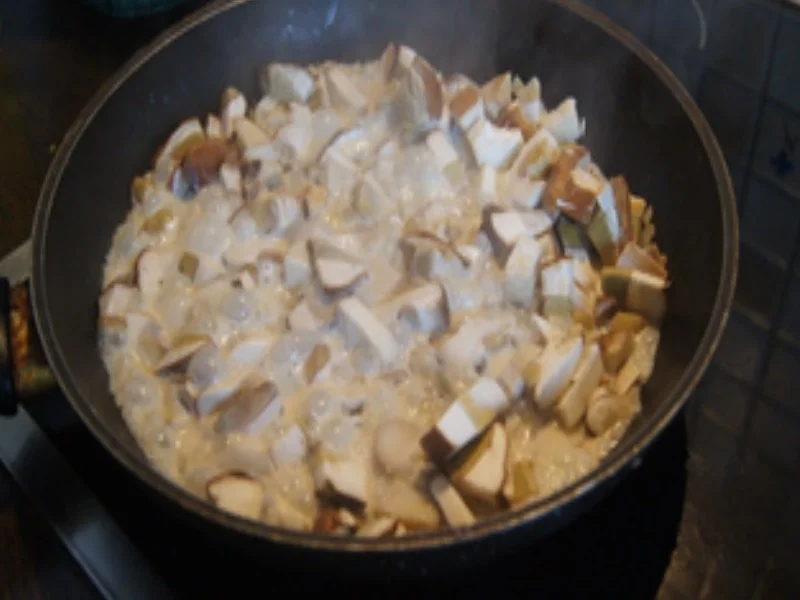 Steinpilz-Schinken-Omelett mit Pimentos - Rezept - Bild Nr. 11