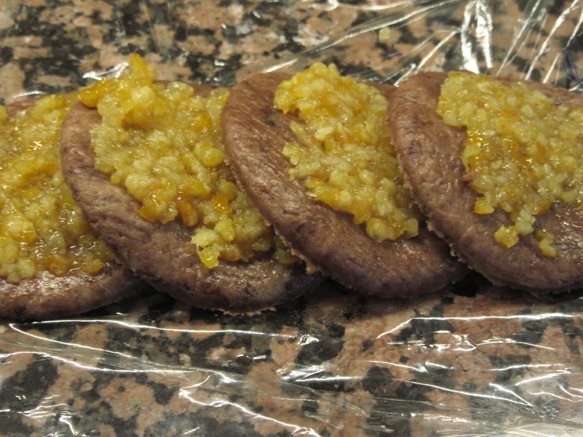 Rezept: Backen: Schokorosen mit Orangenmarmelade Bild Nr. 16866 Backen: Schokorosen mit Orangenmarmelade - Rezept - Bild Nr. 16866