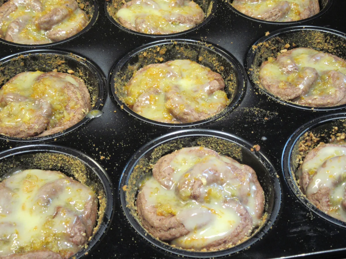 Rezept: Backen: Schokorosen mit Orangenmarmelade Bild Nr. 16870 Backen: Schokorosen mit Orangenmarmelade - Rezept - Bild Nr. 16870