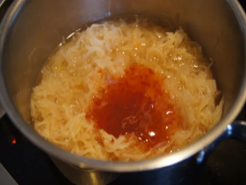 Salsicca Finocchio mit Weinsauerkraut und Pellkartoffel-Drillingen - Rezept - Bild Nr. 8