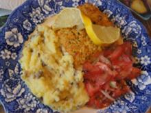 Schlemmerfilet mit Roma-Tomatensalat und Steinpilz-Kartoffelstampf - Rezept - Bild Nr. 2