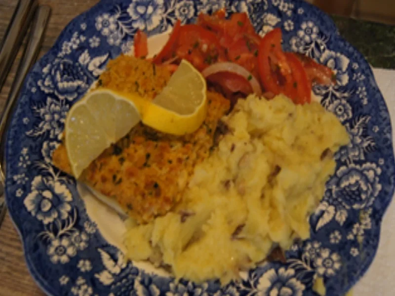 Schlemmerfilet mit Roma-Tomatensalat und Steinpilz-Kartoffelstampf - Rezept - Bild Nr. 14