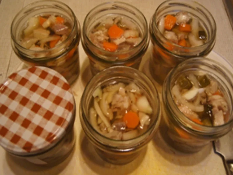 Rezept: Schweinenacken-Sülze Bild Nr. 6 Schweinenacken-Sülze - Rezept - Bild Nr. 6