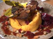 Kartoffelstampf mit Chutney und Rowein-Jus - Rezept - Bild Nr. 2