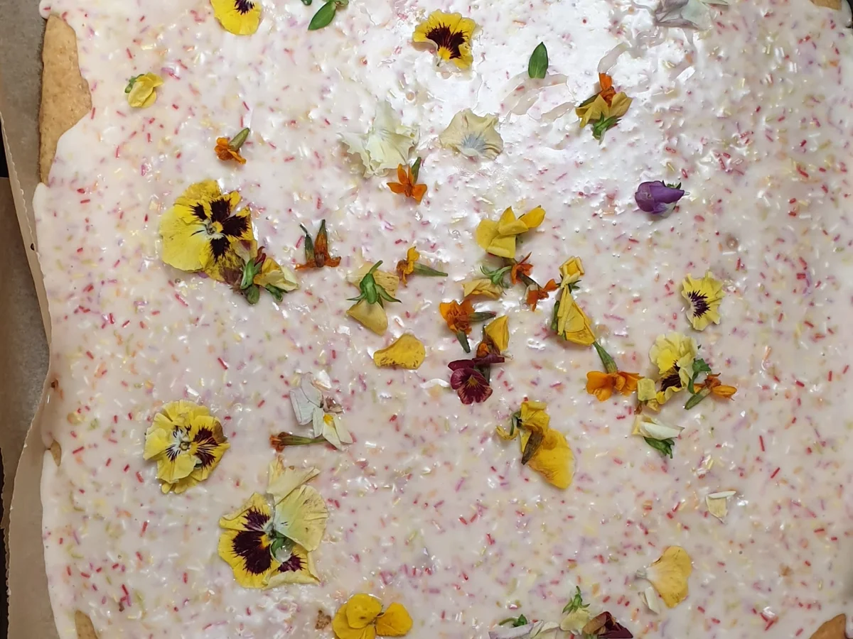 einfacher Zitronen-Blechkuchen - Rezept - Bild Nr. 2