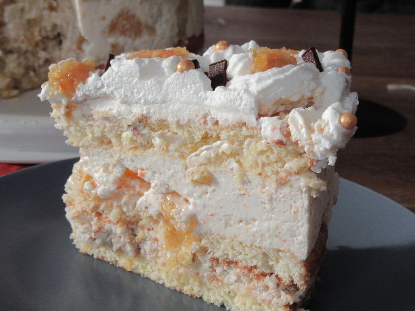 Backen: Orangentorte - Rezept mit Bild Backen: Orangentorte - Rezept mit Bild