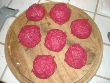 Rezept: Rote Beete Knödel Rote Beete Knödel - Rezept