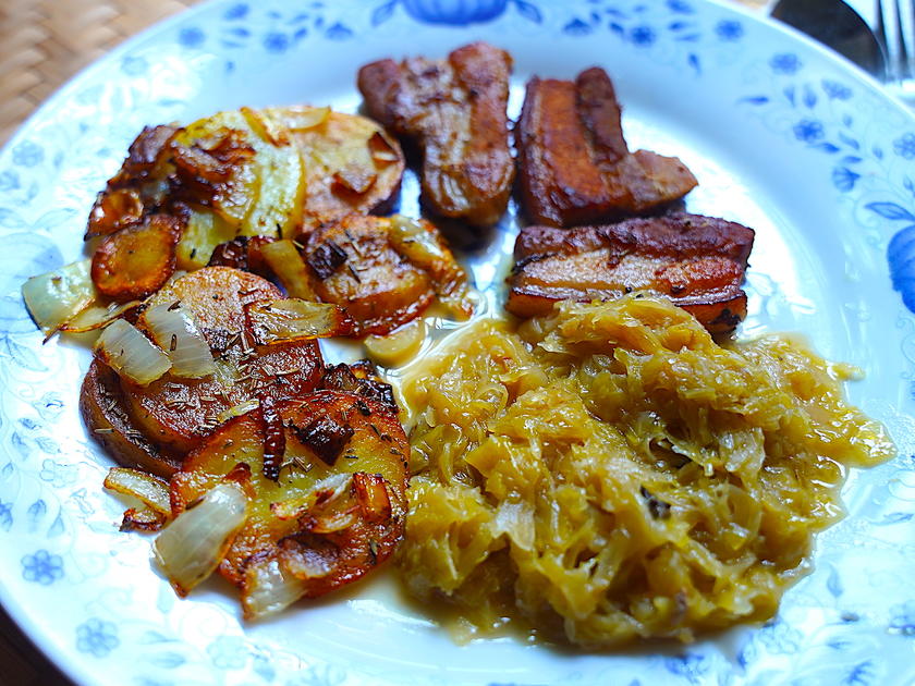 Schwäbisches Weinkraut “Jagdhütte“ - Rezept