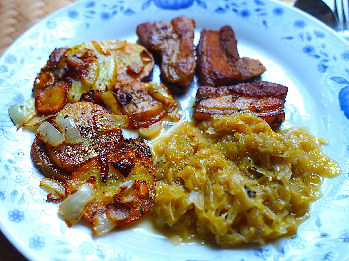 Schwäbisches Weinkraut “Jagdhütte“ - Rezept