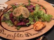 Kastanienbrötchen mit Salat und Balsamico-Dressing - Rezept - Bild Nr. 16867