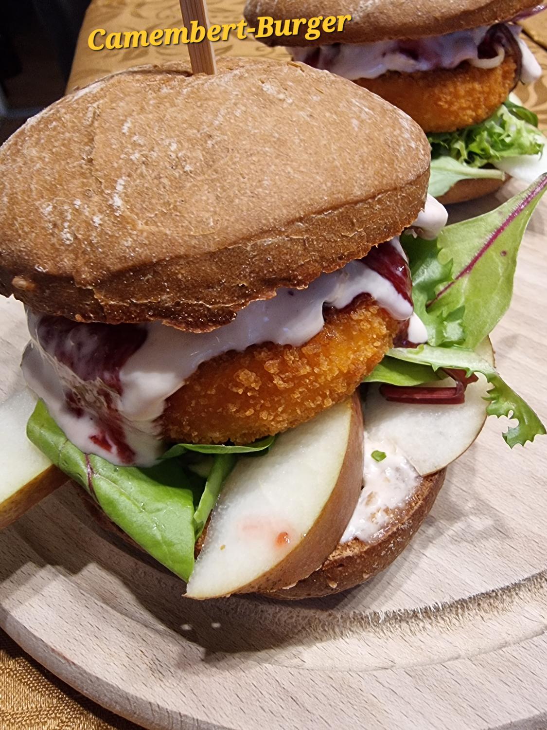 Camembert-Burger - Rezept mit Bild - kochbar.de