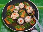 Gefüllte Shiitake mit saftigen Maisfladen - Rezept - Bild Nr. 16872
