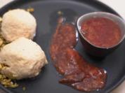 Topfenknödel auf Zwetschgen-Portwein Kompott - Rezept - Bild Nr. 16872