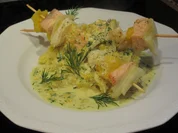 Fisch: Fruchtige Fischspieße - Rezept - Bild Nr. 16872