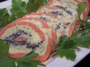 Fisch: Lachsforellenrolle mit Frischkäsefüllung - Rezept - Bild Nr. 16872