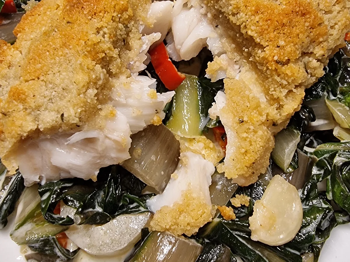 Schlemmer-Fischfilet auf Mangold - Rezept - Bild Nr. 16883