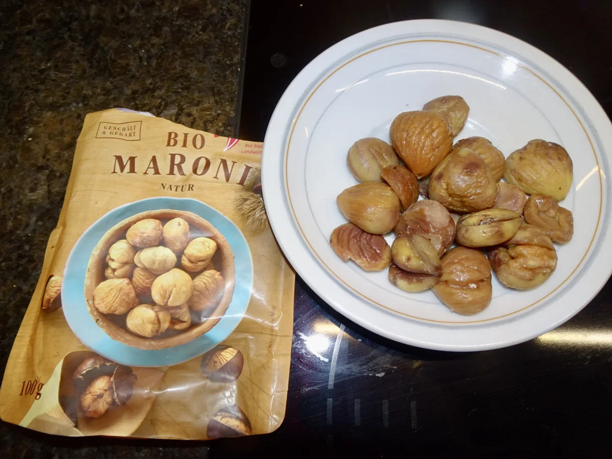 Schokocreme mit Maroni & Spekulatius - Rezept - Bild Nr. 16883