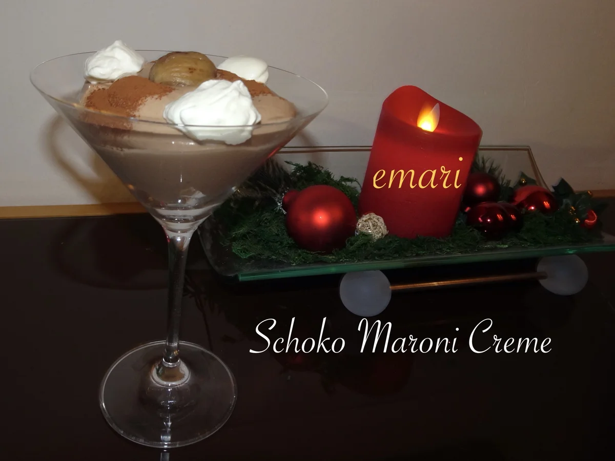 Schokocreme mit Maroni & Spekulatius - Rezept - Bild Nr. 16887