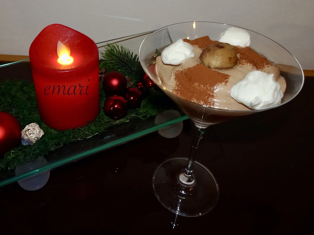 Schokocreme mit Maroni & Spekulatius - Rezept - Bild Nr. 16888