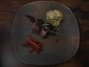 Wildschweinlachs mit Kartoffeln und Möhren - Rezept - Bild Nr. 2