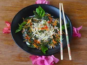 Mungokeimlinge mit würzigem Spinat - Rezept - Bild Nr. 16888