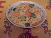 Nudelpfanne mit Rahm-Königsgemüse - Rezept