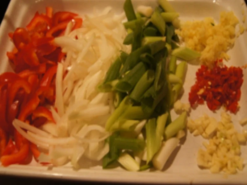 Rindfleisch mit Gemüse und Würzreis - Rezept - Bild Nr. 10