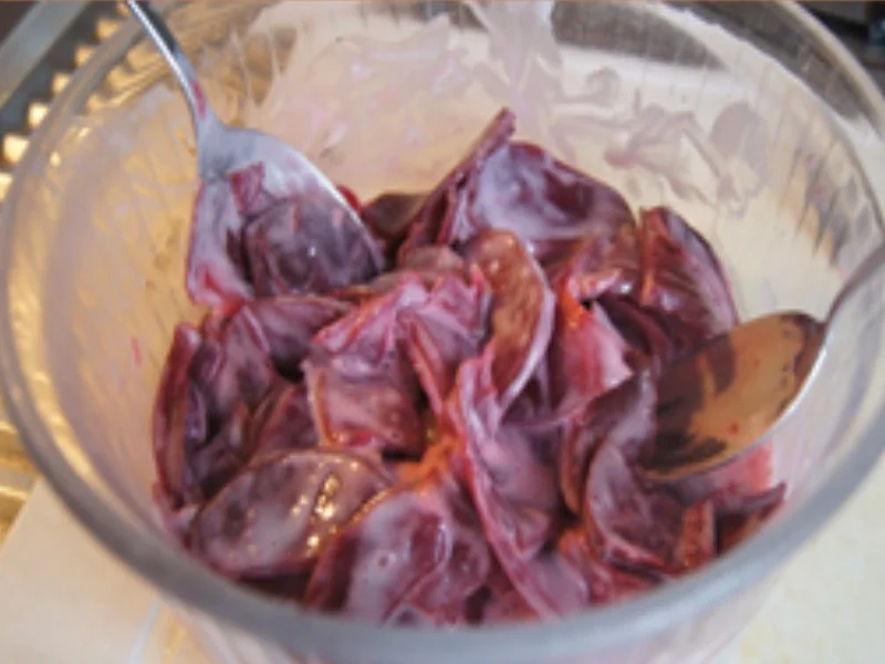 Sahne-Matjeshappen nach Hausfrauen Art mit Rote-Bete-Salat und Pellkartoffeln - Rezept - Bild Nr. 16898