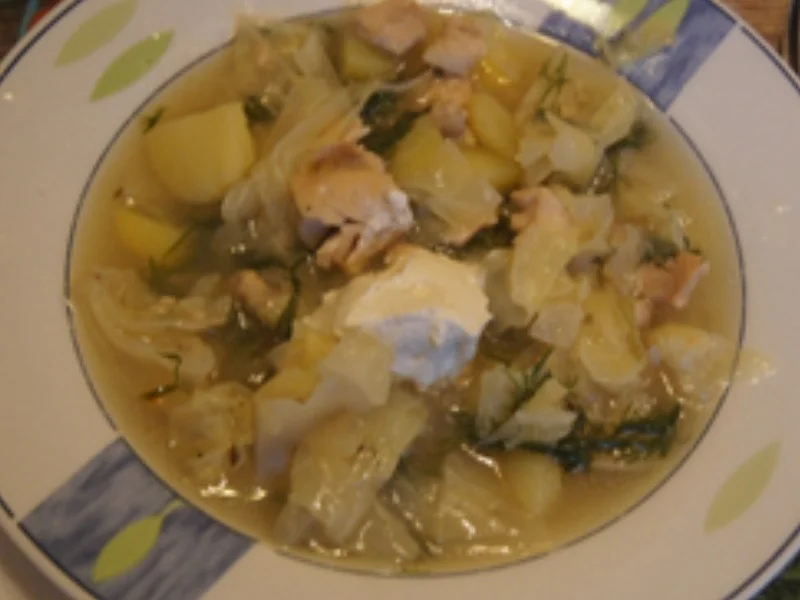 Lachs-Topf mit Spitzkohl und Drillingen - Rezept - Bild Nr. 14