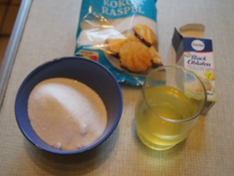 Einfache Kokosmakronen - Rezept - Bild Nr. 3